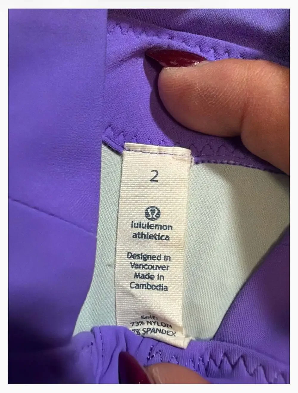 Lululemon Women's Half-Zip Athletic Pullover Hoodie in Purple and Blue